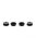 Alu 1/8th Wheel Nuts Closed End / Lightweight (Black) (4)