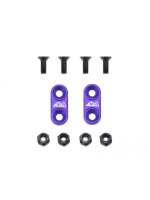 1/10th On-Road Alu Wing Mounts (Purple)