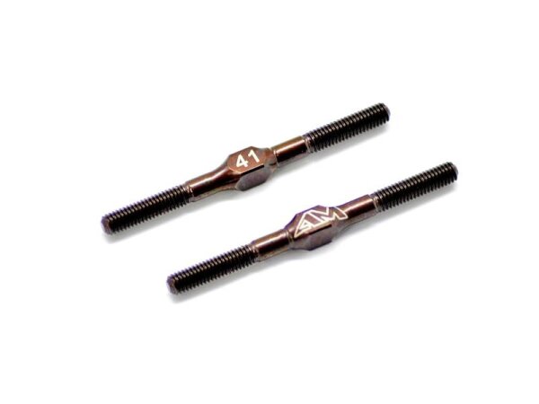 Spring Steel Turnbuckle 3mm X 41mm (1-5/8)  (2)