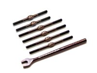 Turnbuckle Set for Yokomo B-MAX2 (Spring Steel)