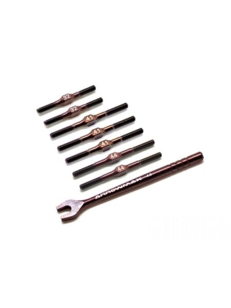 Turnbuckle Set for Yokomo B-MAX4 (Spring Steel)