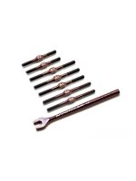 Turnbuckle Set for Yokomo B-MAX4 (Spring Steel)