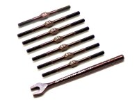 Turnbuckle Set for Xray XB4 (Spring Steel))