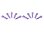 small body clip 1/10 - metallic purple  (10)