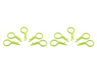 big body clip 1/10 - fluorescent yellow  (10)