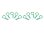 big body clip 1/10 - metallic green  (10)