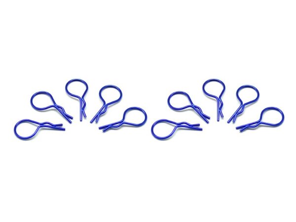 big body clip 1/10 - metallic blue  (10)