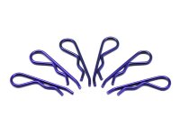 body clip 1/8 - metallic purple  (6)