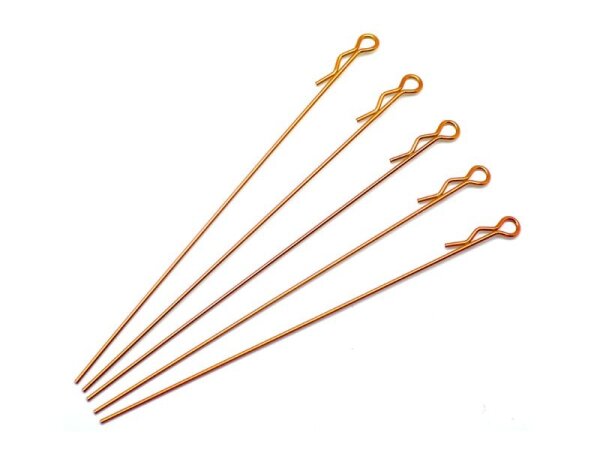 extra long body clip 1/10 - gold (5)