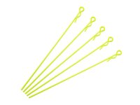 extra long body clip 1/10 - fluorescent yellow (5)