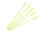 extra long body clip 1/10 - fluorescent yellow (5)