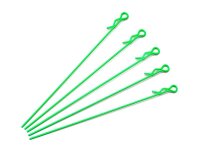 extra long body clip 1/10 - fluorescent green (5)