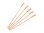 extra long body clip 1/10 - fluorescent red  (5)