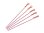 extra long body clip 1/10 - metallic red  (5)