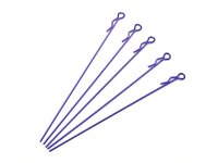 extra long body clip 1/10 - metallic purple (5)