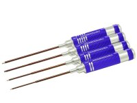 ALLEN WRENCH SET .050, .063, .078, .093 X 120MM - 4-teilig.