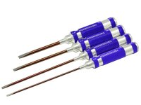 FLAT HEAD SCREWDRIVER SET 3.0 4.0 5.0 & & 5.8 4-teilig