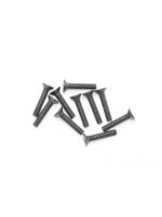 Screw allen countersink M2x10 (10)