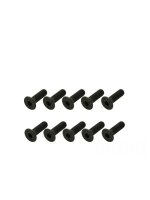 Screw allen countersunk M3x10 (10)