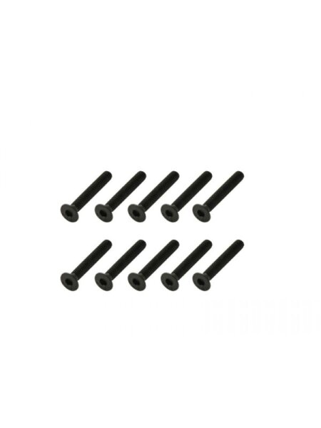 Screw allen countersunk M3x18 (10)