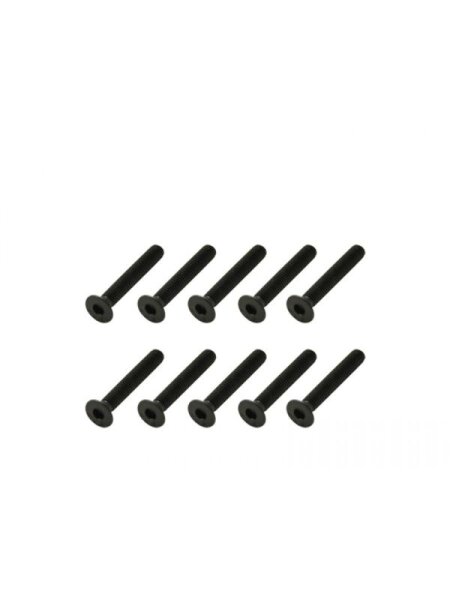 Screw allen countersunk M3x20 (10)