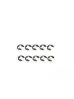 E-clip 2.3mm (10)