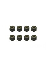 Nylon Lock Nuts M4 (8)