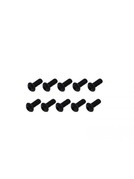 Screw allen roundhead M2.5x6 (10)