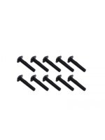 Screw allen roundhead flanged M3x16 (10)
