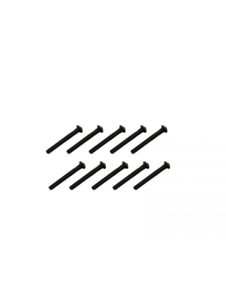 Screw allen roundhead M3x25 (10)