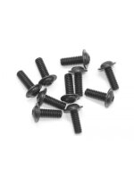Screw allen roundhead flanged M3.5x10 (10)