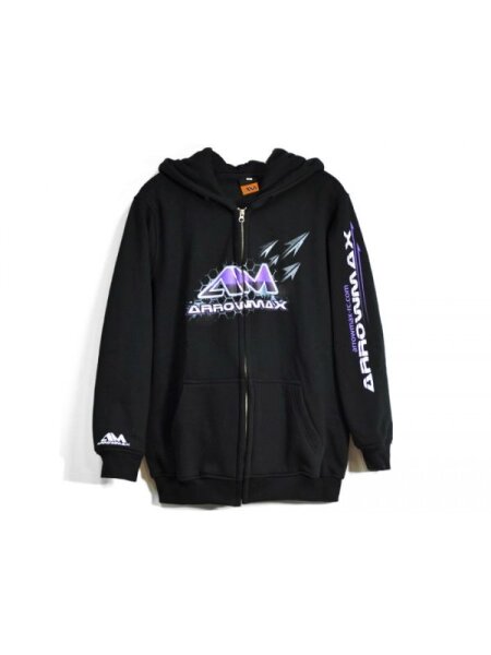 Arrowmax Sweater Hooded - Black  (M)