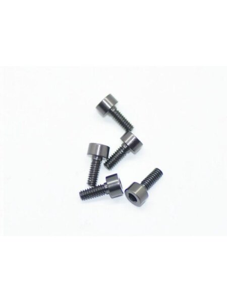 Alu Screw allen cilinder head M2.2x6 Gray (7075) (5)