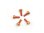 Alu Screw allen cilinder head M3x8 Orange (7075) (5)