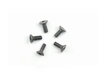 Alu Screw allen countersunk M2.2x6 Gray (7075) (5)