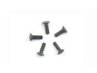 Alu Screw allen countersunk M2.5x8 Gray (7075) (5)