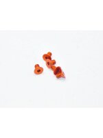 Alu Screw allen countersunk M3x5 Orange (7075) (5)