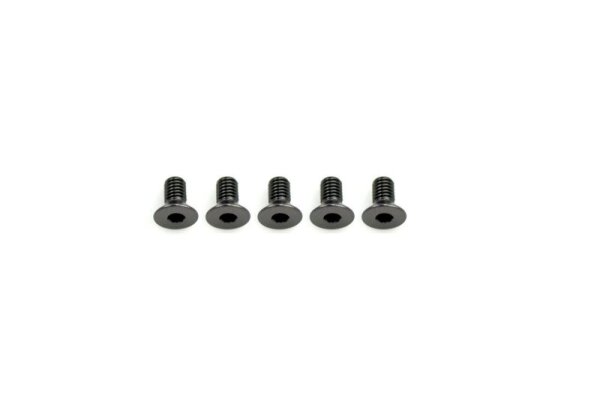 Alu Screw allen countersunk M3x6 Gray (7075) (5)