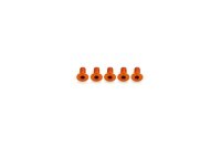 Alu Screw allen countersunk M3x6 Orange (7075) (5)