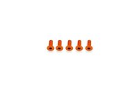 Alu Screw allen countersunk M3x8 Orange (7075) (5)
