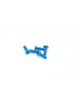Alu Screw allen countersunk M3x10 Blue (7075) (5)