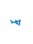 Alu Screw allen countersunk M3x10 Blue (7075) (5)