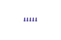 Alu Screw allen countersunk M3x10 Purple (7075) (5)