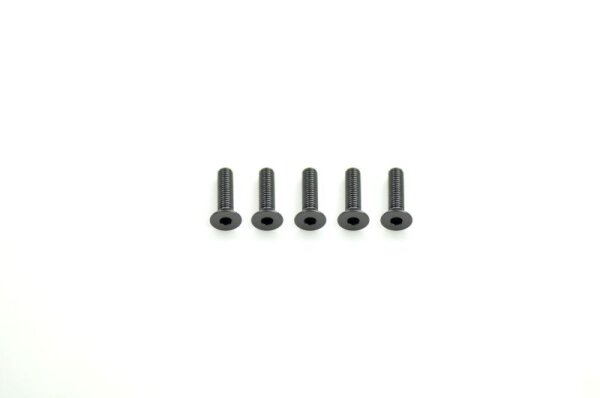 Alu Screw allen countersunk M3x12 Gray (7075) (5)