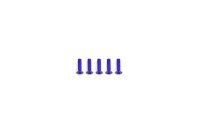Alu Screw allen countersunk M3x12 Purple (7075) (5)