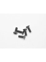 Alu Screw allen countersunk M4x12 Gray (7075) (5)