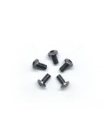 Alu Screw allen roundhead M3x6 Gray (7075) (5)