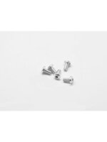 Alu Screw allen roundhead M3x6 Silver (7075) (5)