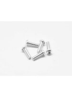 Alu Screw allen roundhead M3x10 Silver (7075) (5)