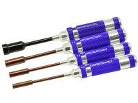 NUT DRIVER SET 4.5 5.5 7.0 & 12.0 X 100MM - 4-teilig